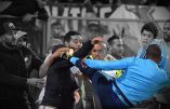 Foot racaille : Patrice Evra décoche un coup de pied à la tête d’un supporteur