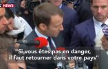 Immigration : Emmanuel Macron évoque timidement le retour au pays