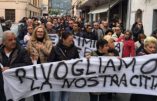 A Vintimille, les habitants manifestent pour être débarrassés des immigrés
