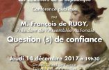 La franc-maçonnerie reçoit François de Rugy, Président de l’Assemblée nationale