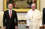 Pour Poutine, François est un politicien et non un homme d’Eglise
