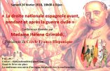 24 février 2018 à Dijon  – “La droite nationale espagnole avant, pendant et après la guerre civile”