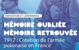 A Rennes jusqu’au 27 mars 2018 – Exposition « 1917, création de l’armée polonaise en France »