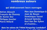 14 avril 2018 à Paris – Séance de dédicaces