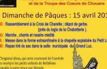 15 avril 2018 : Pèlerinage en hommage aux Martyrs des Lucs, victimes des colonnes infernales de la république