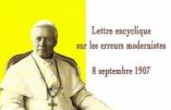Les erreurs modernistes dénoncées par saint Pie X (1)