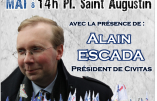 Le 13 mai 2018, venez écouter Alain Escada à l’hommage à sainte Jeanne d’Arc
