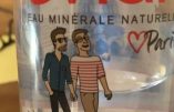 Les bouteilles d’Evian font la promotion de l’homosexualité