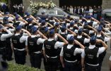 Belgique – Mobilisation policière massive pour honorer leurs deux collègues victimes d’un islamiste