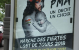 Porcherie cathophobe à Tours