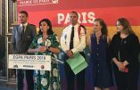 Anne Hidalgo reçoit en grande pompe 180 policiers LGBT