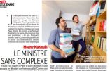 Le Secrétaire d’Etat pose avec son « compagnon » Mickaël Jozefowicz et se dit tenté par la mairie de Paris