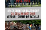 24, 25 & 26 août 2018 – Reconstitution historique du champ de bataille de Verdun