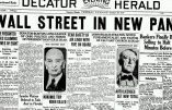 Retour sur le krach boursier de 1929
