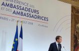 Macron promet aux ambassadeurs de France un combat “contre les nationalismes”