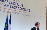 Macron promet aux ambassadeurs de France un combat « contre les nationalismes »