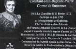 15 & 16 septembre 2018 au Château de la Chardière – Le général de Suzannet et la Guerre de Vendée
