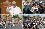 En Sicile, pas de signe de croix par le pape François