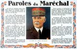 Images d’archives – Paroles du Maréchal Pétain