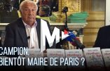Marcel Campion en campagne électorale pour la mairie de Paris
