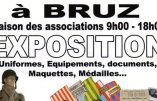 3 & 4 novembre 2018 à Bruz (Bretagne) – Expo « Armée française : un siècle de conflits »