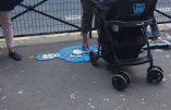 Clichy – Silhouettes de poilus vandalisées et piétinées