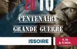 Centenaire de la Grande Guerre à Issoire du 9 au 11 novembre 2018
