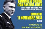11 novembre 2018 – Hommage au Colonel Bastien-Thiry