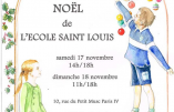 17 & 18 novembre 2018 – Vente de Noël de l’Ecole Saint Louis à Paris
