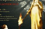 12 janvier 2019, marche en l’honneur de sainte Geneviève
