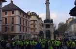 1500 gilets jaunes défilent à Chambéry
