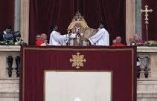 Message Urbi et Orbi du pape François : « la fraternité entre les peuples et les religions »