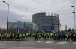 Acte IX à Strasbourg – Les gilets jaunes se regroupent devant le Parlement européen