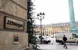 Actions de Gilets Jaunes devant les banques JP Morgan et Goldman Sachs à Paris
