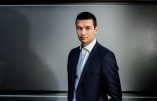 Le très jeune Jordan Bardella, tête de liste aux Européennes pour le RN