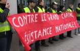Des gilets jaunes belges manifestent devant la Banque Rothschild avec l’eurodéputé allemand Udo Voigt