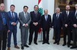 Le président du Liban reçoit une délégation de représentants nationalistes européens
