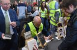 Alain Soral en gilet jaune « canal historique » catholique à la 3e Fête du Pays Réel