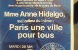 Le 28 mai, Anne Hidalgo présentera son projet de Paris maçonnique