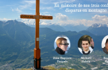 Des séminaristes érigent une Croix au sommet de la Grand-Garde en mémoire de trois des leurs disparus il y a dix ans lors d’un accident de montagne