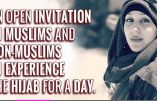 Femmes et fillettes non-musulmanes invitées à porter le voile pendant un jour (et plus si affinités ?)