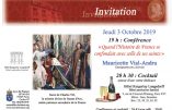 3 octobre 2019 à Paris – “Quand l’Histoire de France se confondait avec celle de ses saints” (conférence de Mauricette Vial-Andru)