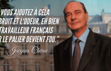 Archives – Chirac, l’immigration, le bruit et l’odeur