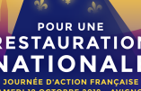 19 octobre 2019 – Journée d’Action française