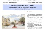 9 octobre 2019 – Concert au profit de l’installation d’une statue de ste Jeanne d’Arc à Saint Pétersbourg
