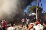 Émeute violente de migrants sur l’île grecque de Lesbos