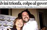 Triomphe pour Matteo Salvini qui écrase la coalition gouvernementale aux élections régionales de Ombrie