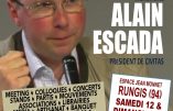 12 & 13 octobre 2019 – Journées de Synthèse Nationale avec intervention d’Alain Escada