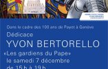 7 décembre 2019 à Genève – Dédicace de la BD “Les gardiens du pape”