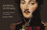 Bibliothèque de Sainte-Hélène : le Journal intégral du Général Gourgaud